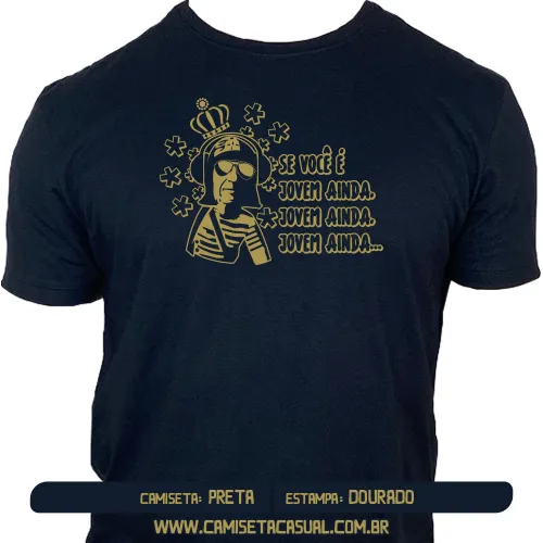 Camiseta Chaves - Se Você é Jovem Ainda