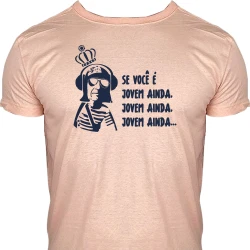 Camiseta Chaves - Se Você é Jovem Ainda