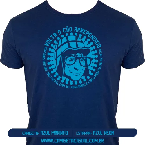 Camiseta Chaves - Volta o Cão Arrependido