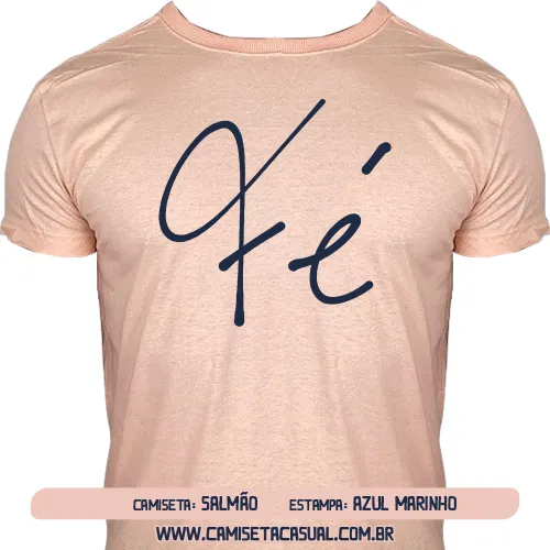 Camiseta Fé