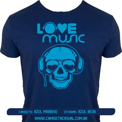 Camiseta Love Music
