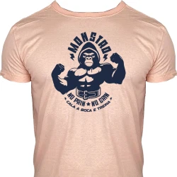 Camiseta No Pain No Gain Modo Monstro