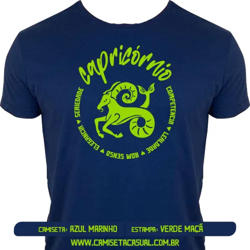 Camiseta Signo Capricórnio