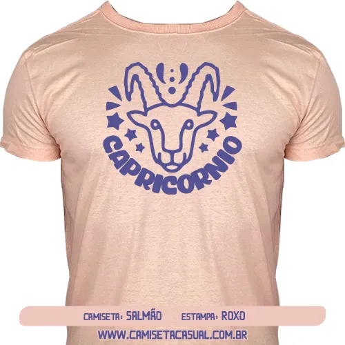 Camiseta Signo Capricórnio