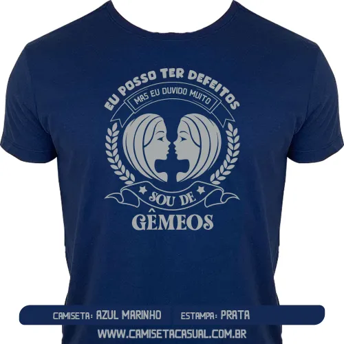 Camiseta Signo Gêmeos
