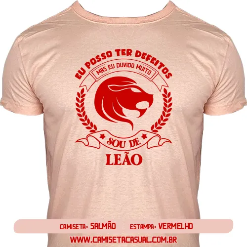 Camiseta Signo Leão