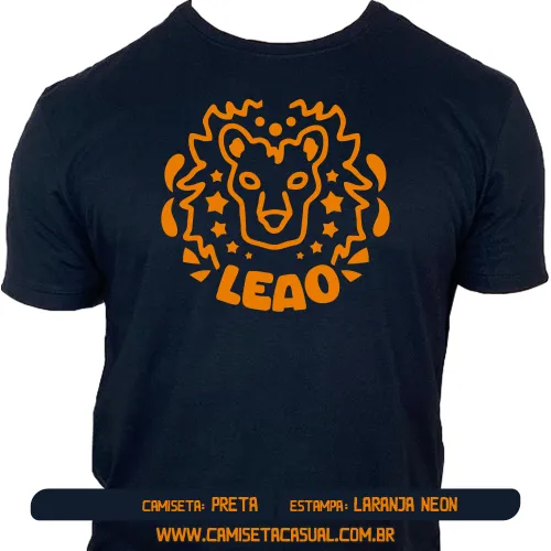 Camiseta Signo Leão