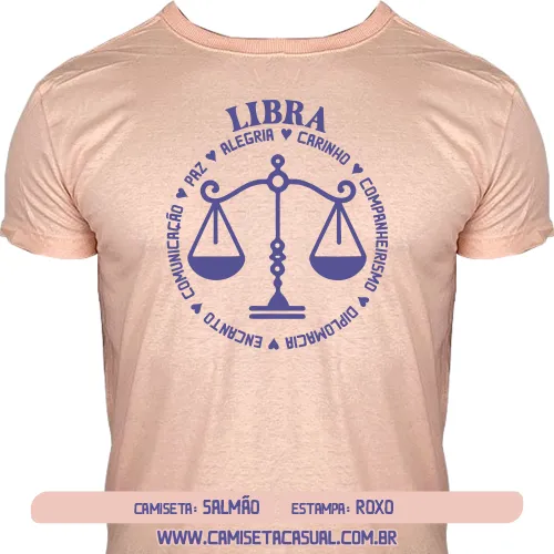 Camiseta Signo Libra