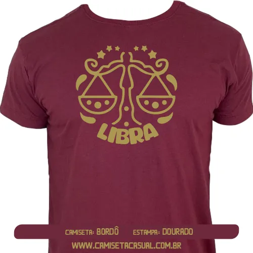 Camiseta Signo Libra