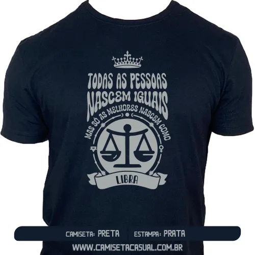 Camiseta Signo Libra