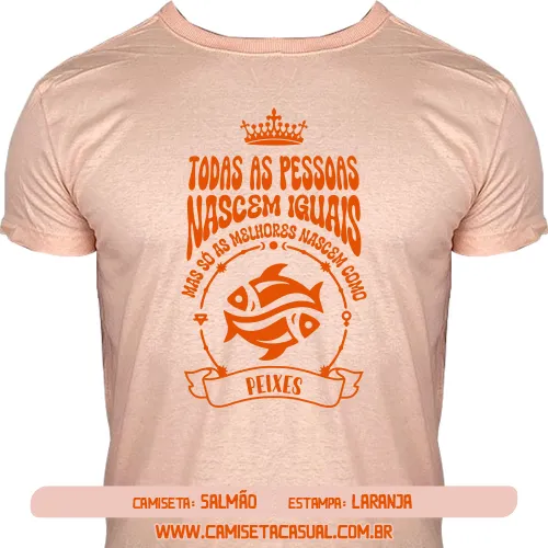 Camiseta Signo Peixes