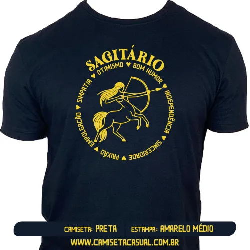 Camiseta Signo Sagitário