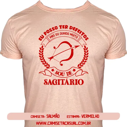 Camiseta Signo Sagitário