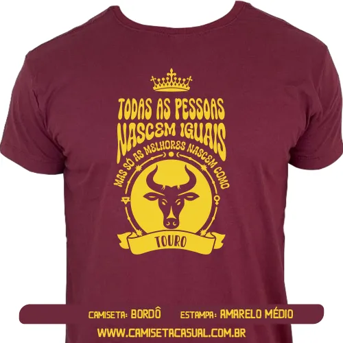 Camiseta Signo Touro