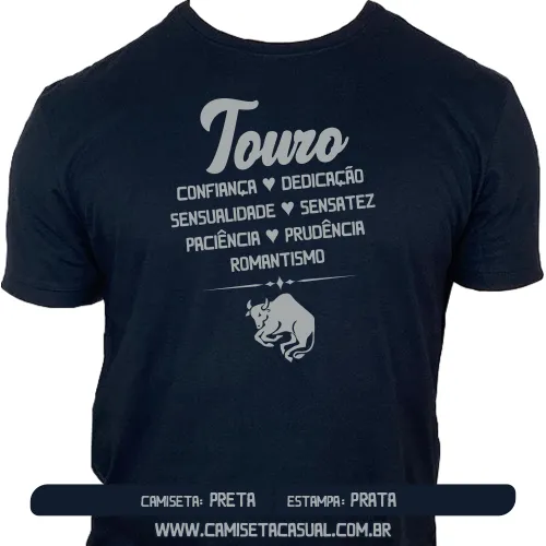 Camiseta Signo Touro