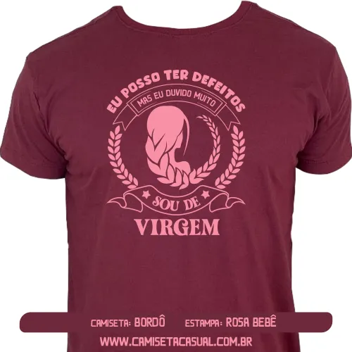 Camiseta Signo Virgem