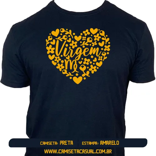 Camiseta Signo Virgem