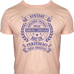 Camiseta Vintage 1932 - Ano da Perfeição