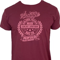 Camiseta Vintage 1935 - Ano da Perfeição