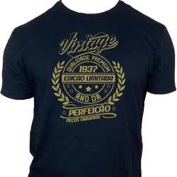 Camiseta Vintage 1937 - Ano da Perfeição