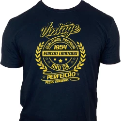 Camiseta Vintage 1954 - Ano da Perfeição