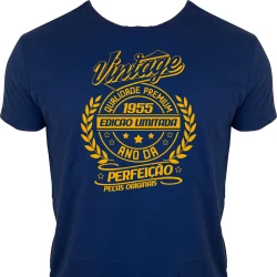 Camiseta Vintage 1955 - Ano da Perfeição