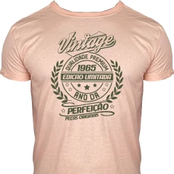 Camiseta Vintage 1965 - Ano da Perfeição