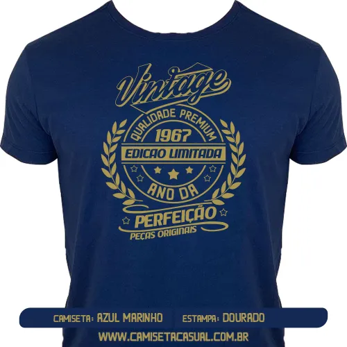 Camiseta Vintage 1967 - Ano da Perfeição