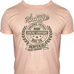 Camiseta Vintage 1981 - Ano da Perfeição
