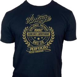 Camiseta Vintage 1982 - Ano da Perfeição