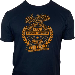 Camiseta Vintage 2009 - Ano da Perfeição