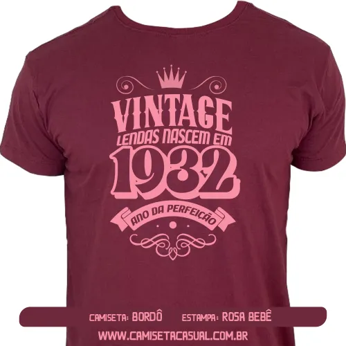 Lendas Nascem em 1932 - Ano da Perfeição