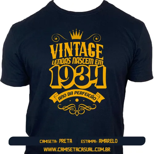 Lendas Nascem em 1934 - Ano da Perfeição