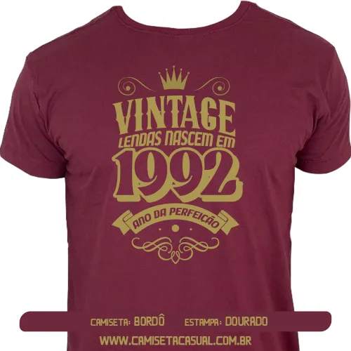 Lendas Nascem em 1992 - Ano da Perfeição